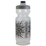 NGN Sport - Purist Water Bottle | Premium Bike Water Bottle with Watergate Cap - 22 oz | Clear (1-Pack)