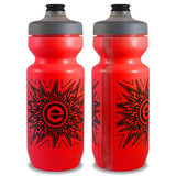 NGN Sport - Purist Water Bottle | Premium Bike Water Bottle with Watergate Cap - 22 oz | Red (1-Pack)