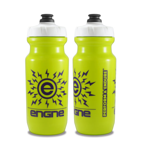 NGN Sport – High Performance Bike Water Bottles – 21 oz | Lemon Lime & Grape (2-Pack)