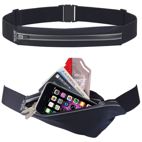 NGN® Sport 1-Pocket Running/ Fitness Waist Pack | Black