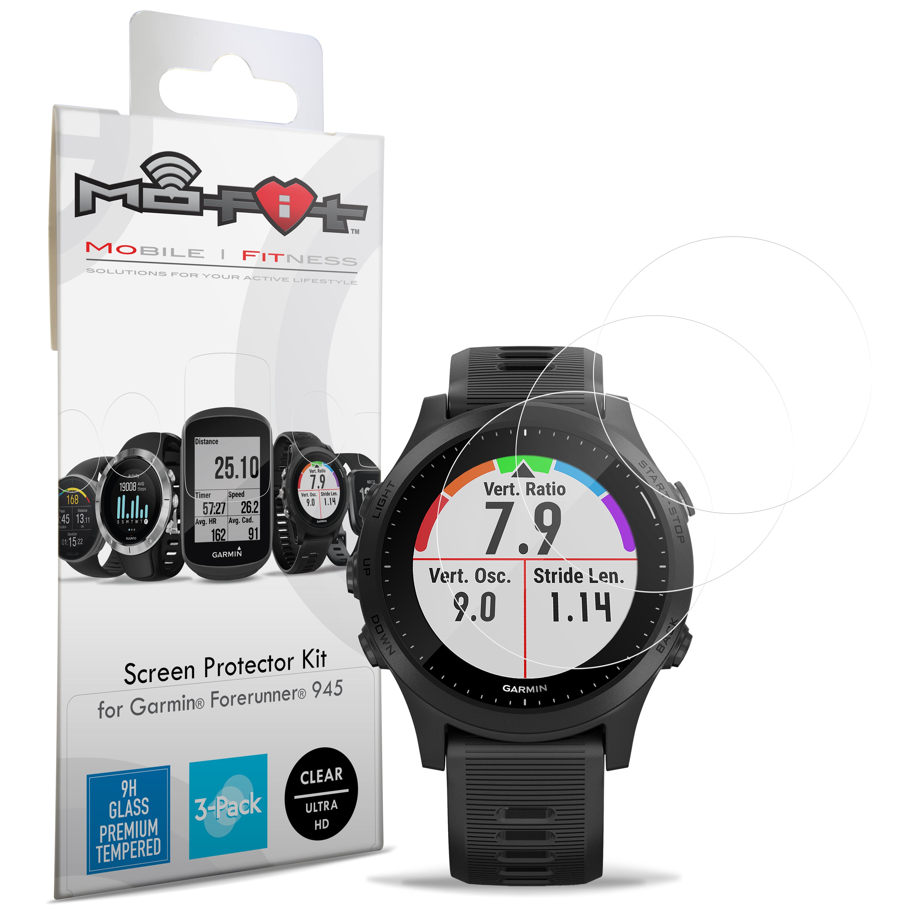 Protector Pantalla para Garmin Forerunner 945 Reloj Inteligente