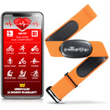 Mo-Fit Heart Rate Monitor Chest Strap for Garmin, Apple, Android, Peloton, Zwift, ANT+ and Most Bluetooth 4.0 Enabled Fitness Devices