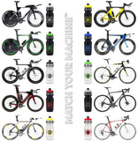 NGN Sport – High Performance Bike Water Bottles – 24 oz | Black & Blue (2-Pack)