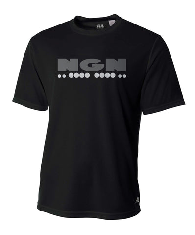 Men's Cooling Performance Crew Neck Tech Tee | Black