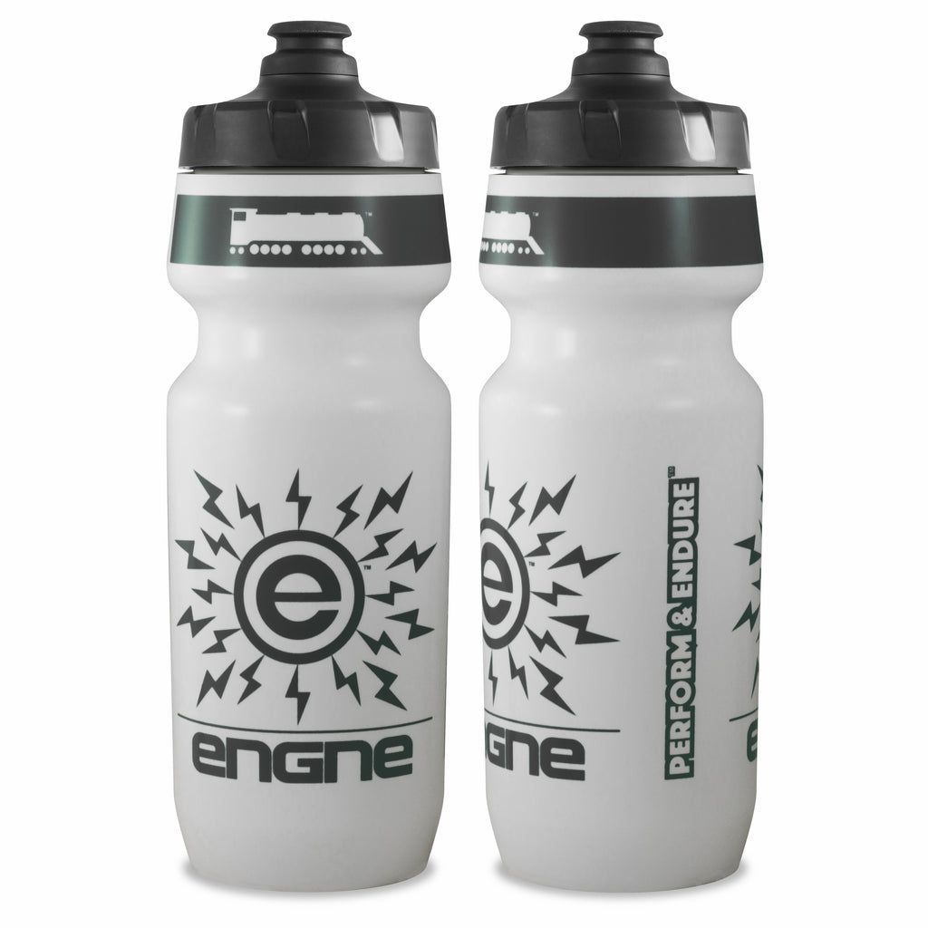 White Cycling Drink Bottle for Cyclists