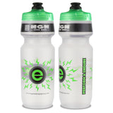 NGN Sport – High Performance Bike Water Bottles – 24 oz | Clear & Green (2-Pack)