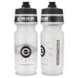 NGN Sport – High Performance Bike Water Bottles – 24 oz | Clear & Gray (2-Pack)