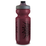 eNGNe - Purist Water Bottle | Premium Bike Water Bottle with Watergate Cap - 22 oz | Dark Burgundy (1-Pack)