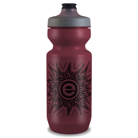 eNGNe - Purist Water Bottle | Premium Bike Water Bottle with Watergate Cap - 22 oz | Dark Burgundy (1-Pack)